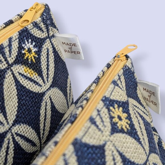 Pair of Blue & White Zipper Cases - Picture 6 of 7